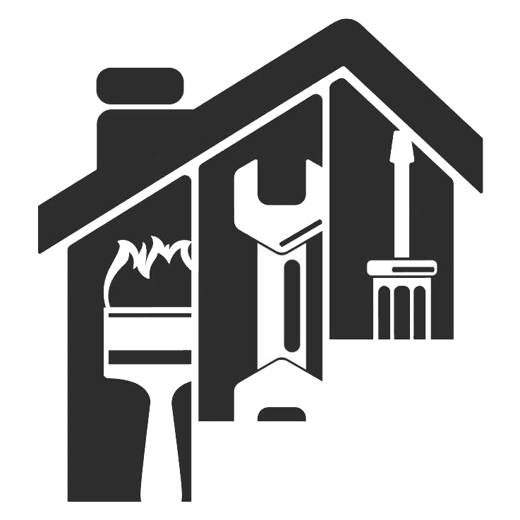 Servicio Técnico Electrolux Tarragona Logo de una casa con herramientas representando al Servicio Técnico Electrolux Tarragona